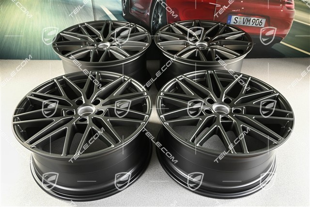 21" Komplet felg RS Spyder Design, 11J x 21 ET49 + 9,5J x 21 ET46, Turbonite