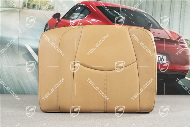 Oparcie tylne, Coupe/Targa, skóropodobne, Sand beige, L
