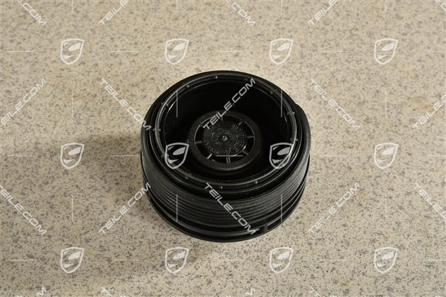 Filler cap for coolant tank