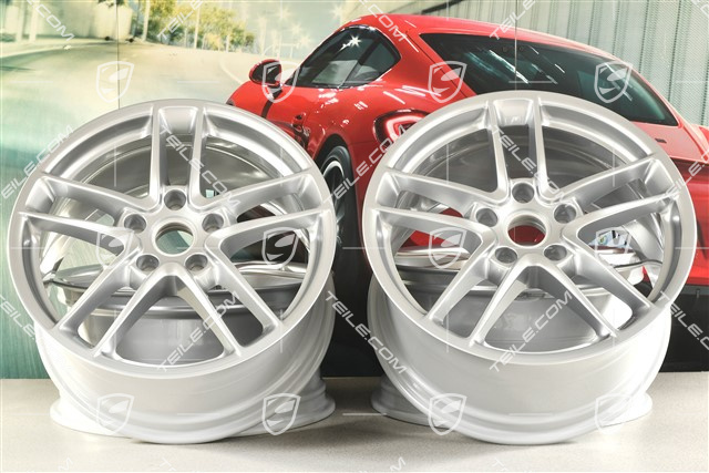 19" Komplet felg Panamera Turbo II, 10J x 19 ET61 + 9J x 19 ET60