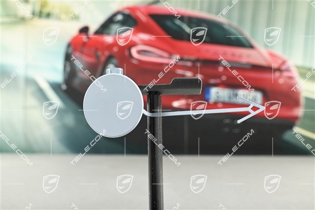 Abdeckung, Abschleppöse, Stosstange hinten Turbo