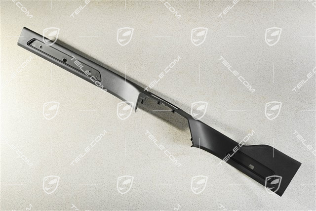 Einstiegleiste / Verkleidung / B-säule, Schwarz, L