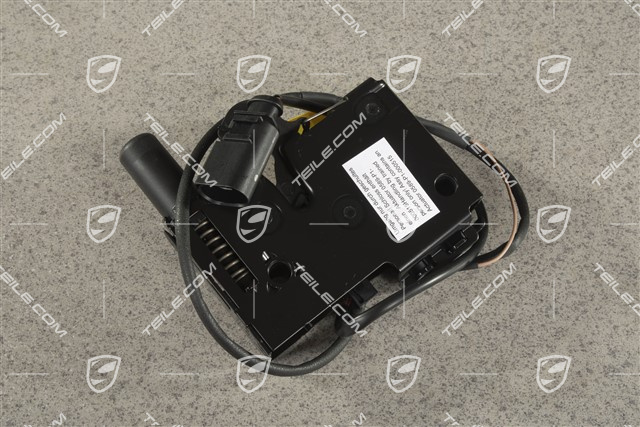 Catch bar / lock lower part, pedestrain protection