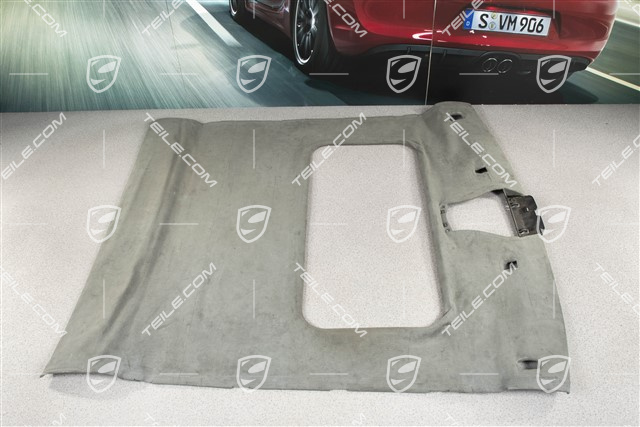 Dachverkleidung, coupé mit Schiebedach, Alcantara, steingrau