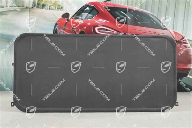 Sunroof / roofliner frame, Leather, Black