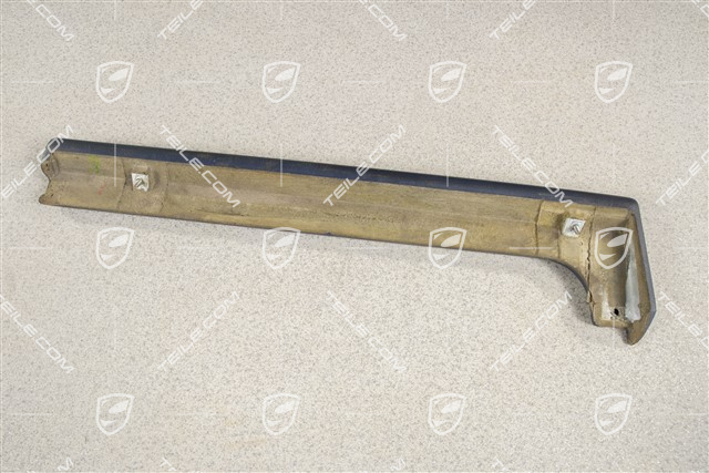 Knieschutzleiste, Kunstleder, cobaltblau, L