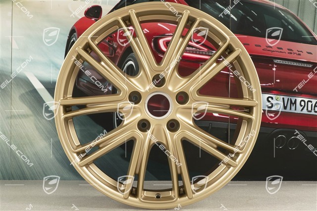 20" felga Exclusive Design, 9,5J x 20 ET71, do użytku w zimie, Aurum satynowy półmat