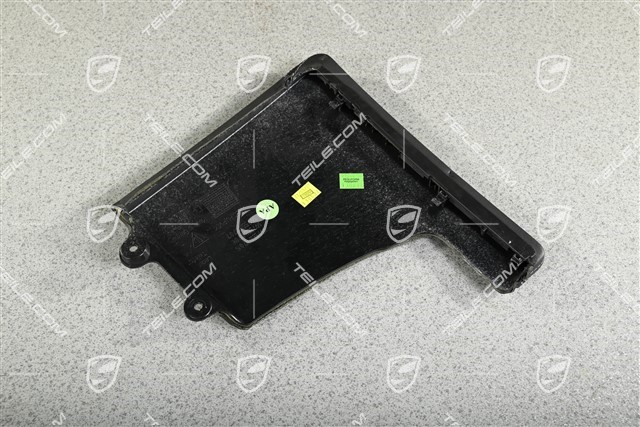 Mittelkonsole, Blende seitlich, Leder, Schwarz, L