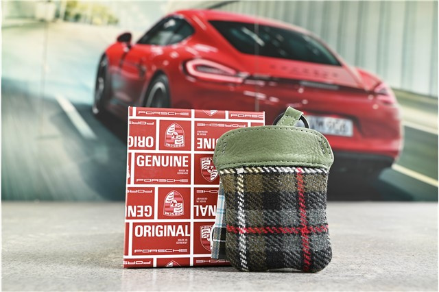 Schlüsseletui „50 Jahre 911 Turbo Grün