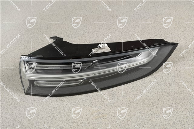 Rear light, outer, black, R