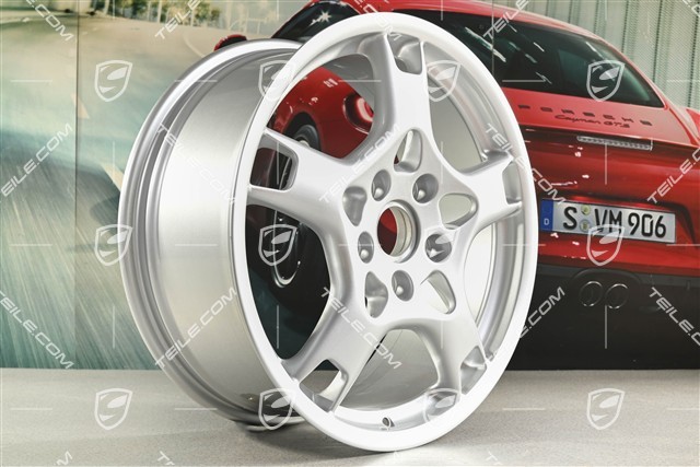 19-inch Carrera S wheel set, 8J x 19 ET57 + 11J x 19 ET67