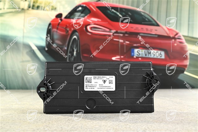 Control unit, convertible top control