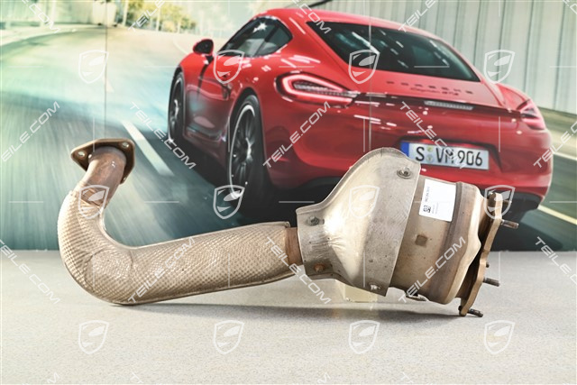 GTS 4,0L / GT4, Rura wydechowa z filtrem cząstek stałych GPF, L