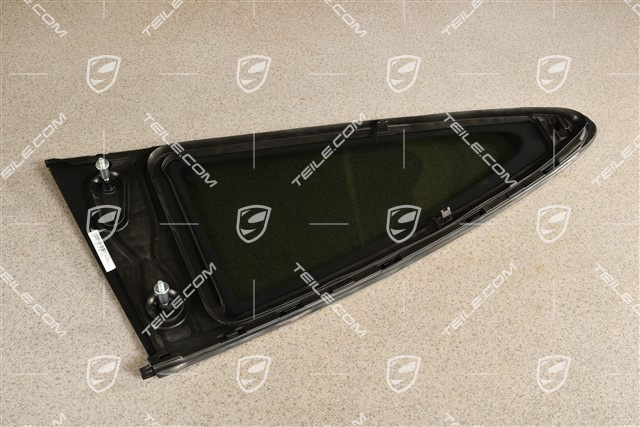 Fondscheibe, Dunkel Getönt, Zierleiste Schwarz matt, L