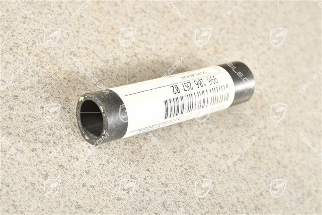 Engine coolant overflow hose