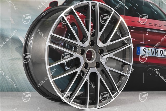 21-inch wheel rim set Turbo Design II / Turbo V, 9,5J x 21 ET71 + 11,5J x 21 ET69