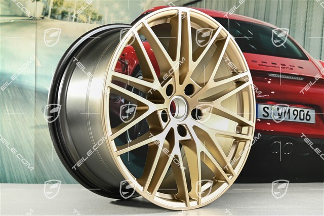 21-inch wheel rim, Cayenne RS Spyder Design, 11J x 21 ET49, neodyme