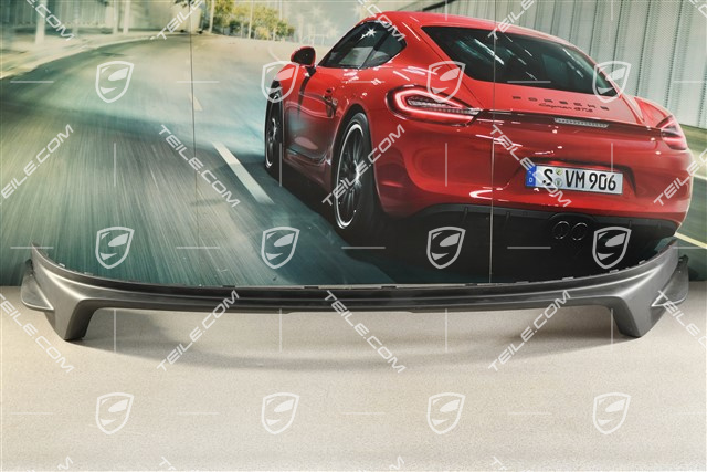 GT3, Spoiler dolny tylnego zderzaka / dyfuzor, czarny mat