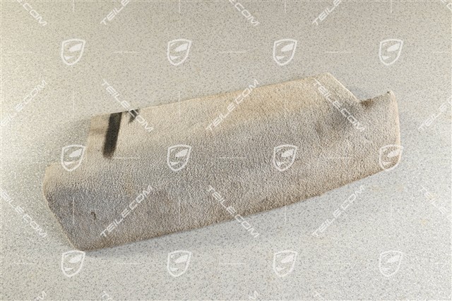 Verkleidung, Sitzgestell, Perlvelour, Stahlgrau, L