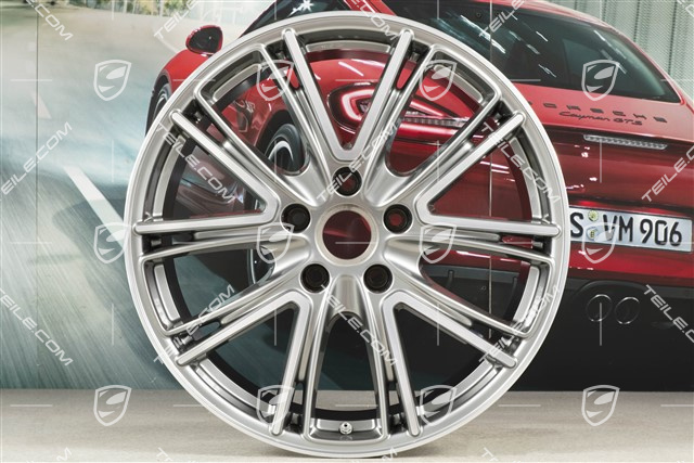 20" felga Exclusive Design, 10,5J x 20 ET71, do użytku w zimie, platinum silver