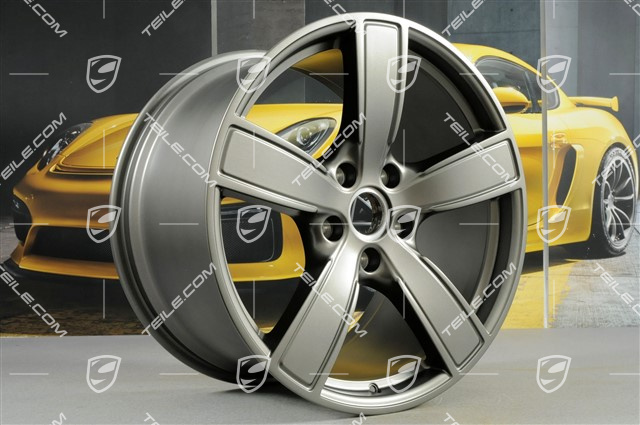 20" Felge Carrera Sport, 11,5J x 20 ET76, Platinum-Seidenmatt