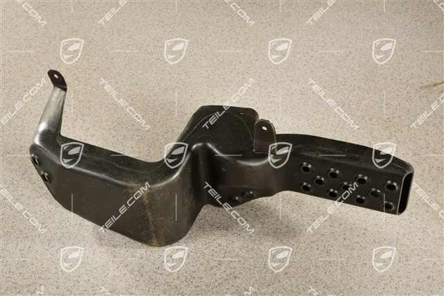 Prowadnica powietrza nagrzewnicy, dolna RHD