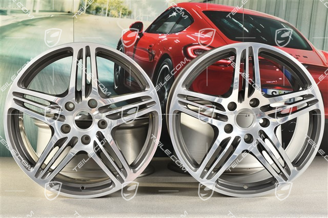 19" komplet felg Turbo, 11J x 19 ET51 + 8J x 19 ET57