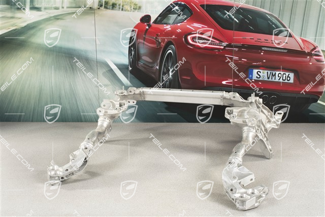 Auxiliary support front axle