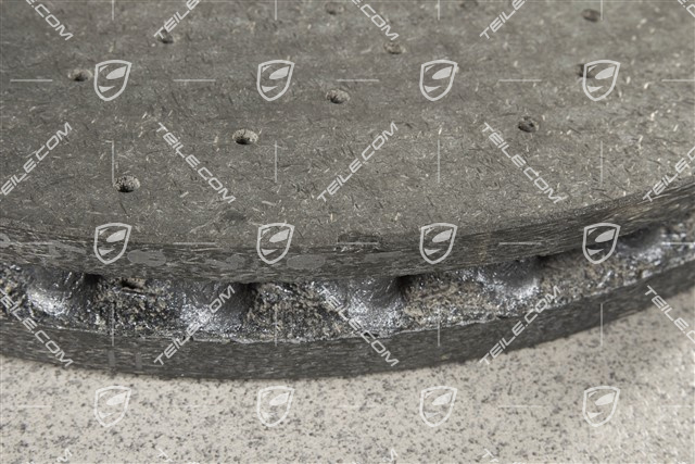 PCCB Keramik Bremsscheibe, "20-Zoll Plus", 420mm, vorne, leichte Beschädigung am Rand, R