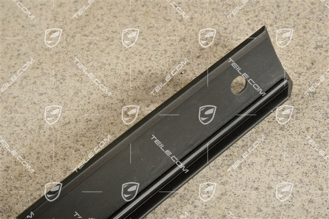 Gummi untere Verstärkungsplatte für den Frontspoiler 911 Carrera RS Clubsport