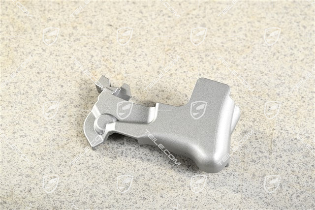 Abdeckblende / Rosette für die Rückenlehne, innen, Silbergrau Metallic, L