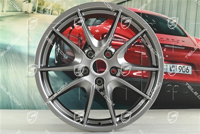 20" Felga, Carrera S III, platynowy-satynowy mat (Platinum-Seidenmatt), 8J x 20 ET57
