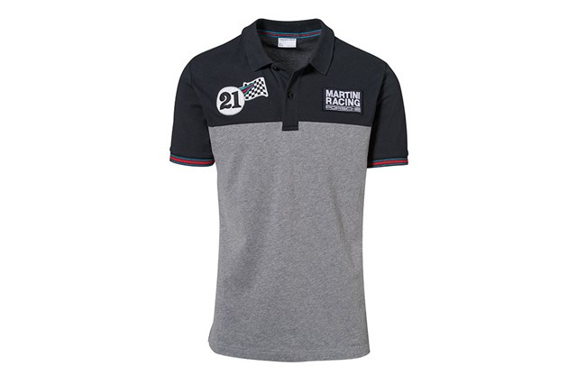 MARTINI RACING Collection, Polo-Shirt, Men, dark blue grey melange, L 50/52