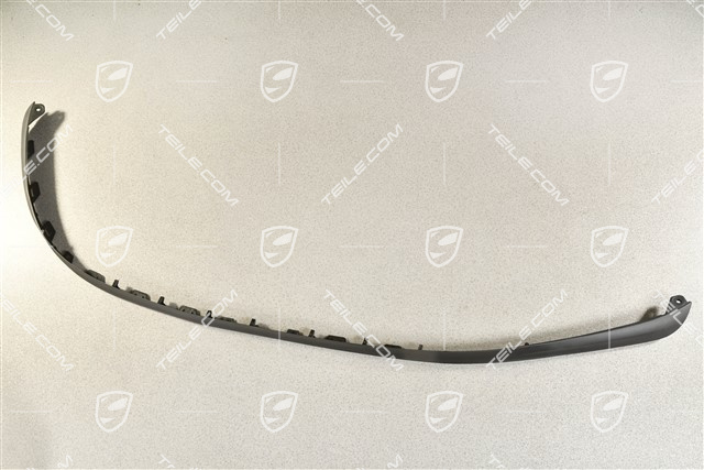 Front bumper spoiler / lower part trim, Black