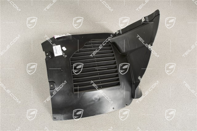 Front wheel-well liner, front part, V8, R