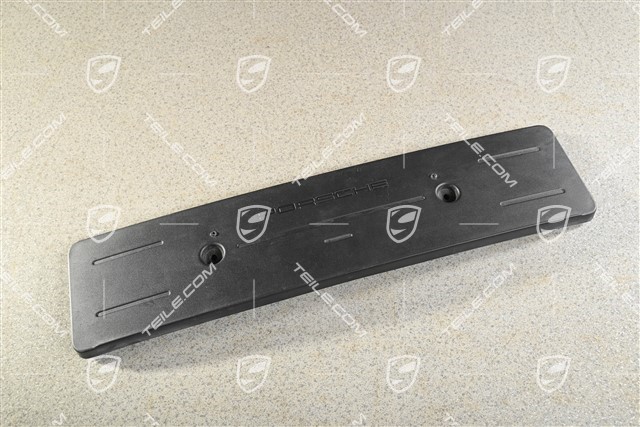 Licence plate holder, Turbo, ECE