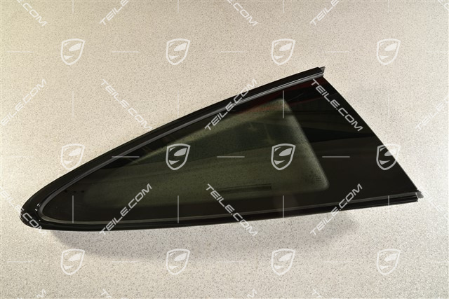 Fondscheibe, Zierleiste in Hochglanz Schwarz, R