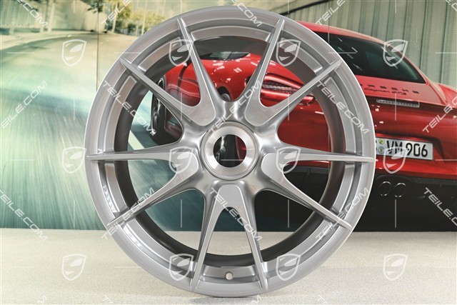 19" GT3RS II 4.0 / GT2RS Felgensatz, GT-Silber, 9J x 19 ET47 + 12J x 19 ET48