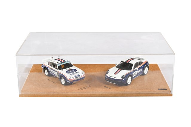 Porsche 911 Dakar (992) Rallye Design Paket & Porsche 953, Doppelset, Limitiert auf 911 Stück