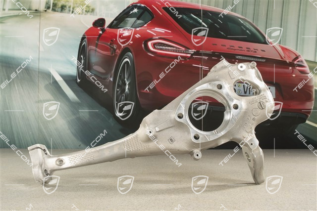 Front suspension steering knuckle / hub carrier, L