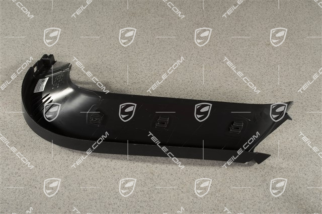 Verkleidung von Heckklappe, Schwarz, L