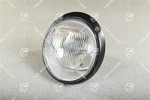 Scheinwerfer, Leuchtweitenregulierung, englisch Version (für Linksverkehr), L=R