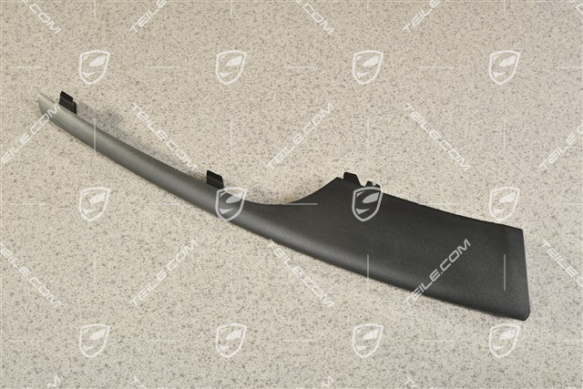 Front bumper disc / trim, lower, Satin Black, R