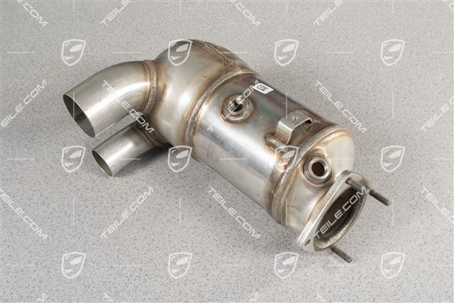 Catalytic converter, sports exhaust system, cyl. 1-3, L