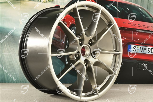20" Felge Carrera S III, 11J x 20 ET70, Platinum-Seidenmatt