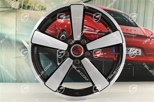 20" felga Carrera Classic, 8,5J x 20 ET50, czarny wysoki połysk 20" felga Carrera Classic, 8,5J x 20 ET50, czarny wysoki połysk