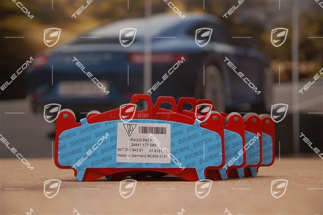 Bremsbelagsatz (L+R), GT3