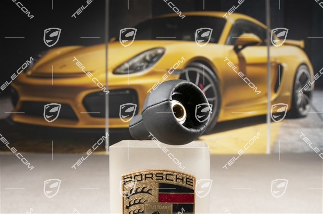 Schaltknopf, Schwarz, TURBO