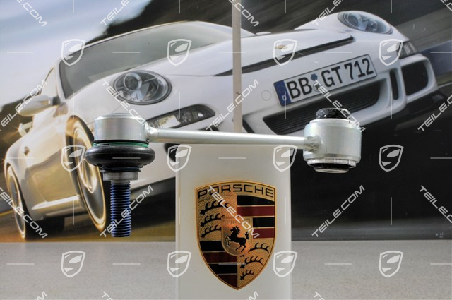 Stabiliser link, serial suspension, electronic suspension PASM