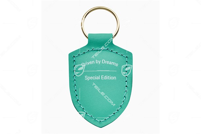 Crest Keyring'Driven by Dreams' – 75Y, mint green
